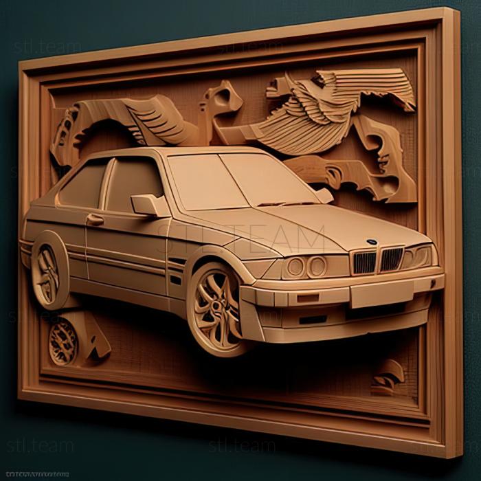 3D модель BMW E36 (STL)